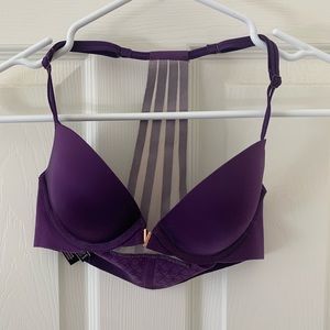 Purple Victoria’s Secret “V” Push up